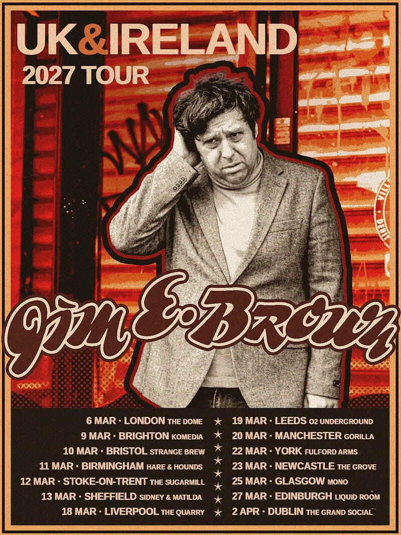 Jim E Brown + special guests at Strange Brew