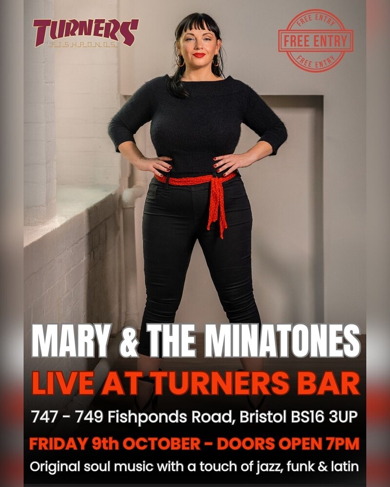 Mary & The Minatones at Turners Fishponds