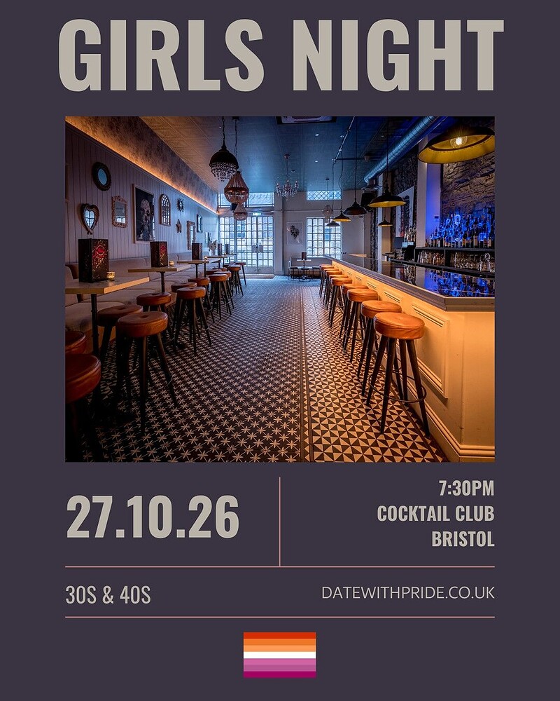 Girls Night - LGBTQ+ Speed Dating Bristol at Cocktail Club Corn Street