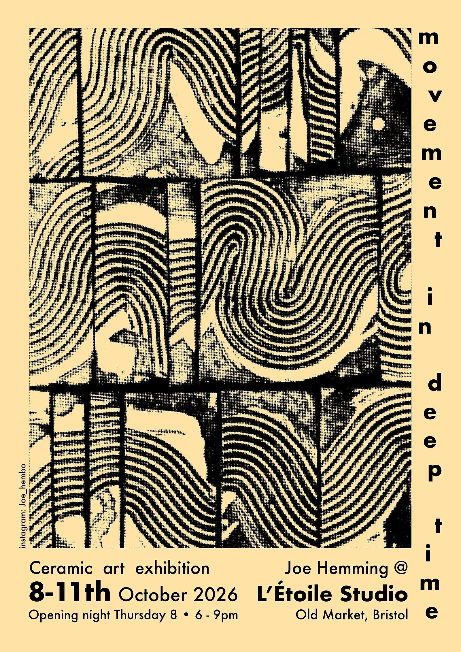 Movement in deep time - Ceramic art exhibition at L'Étoile Studio