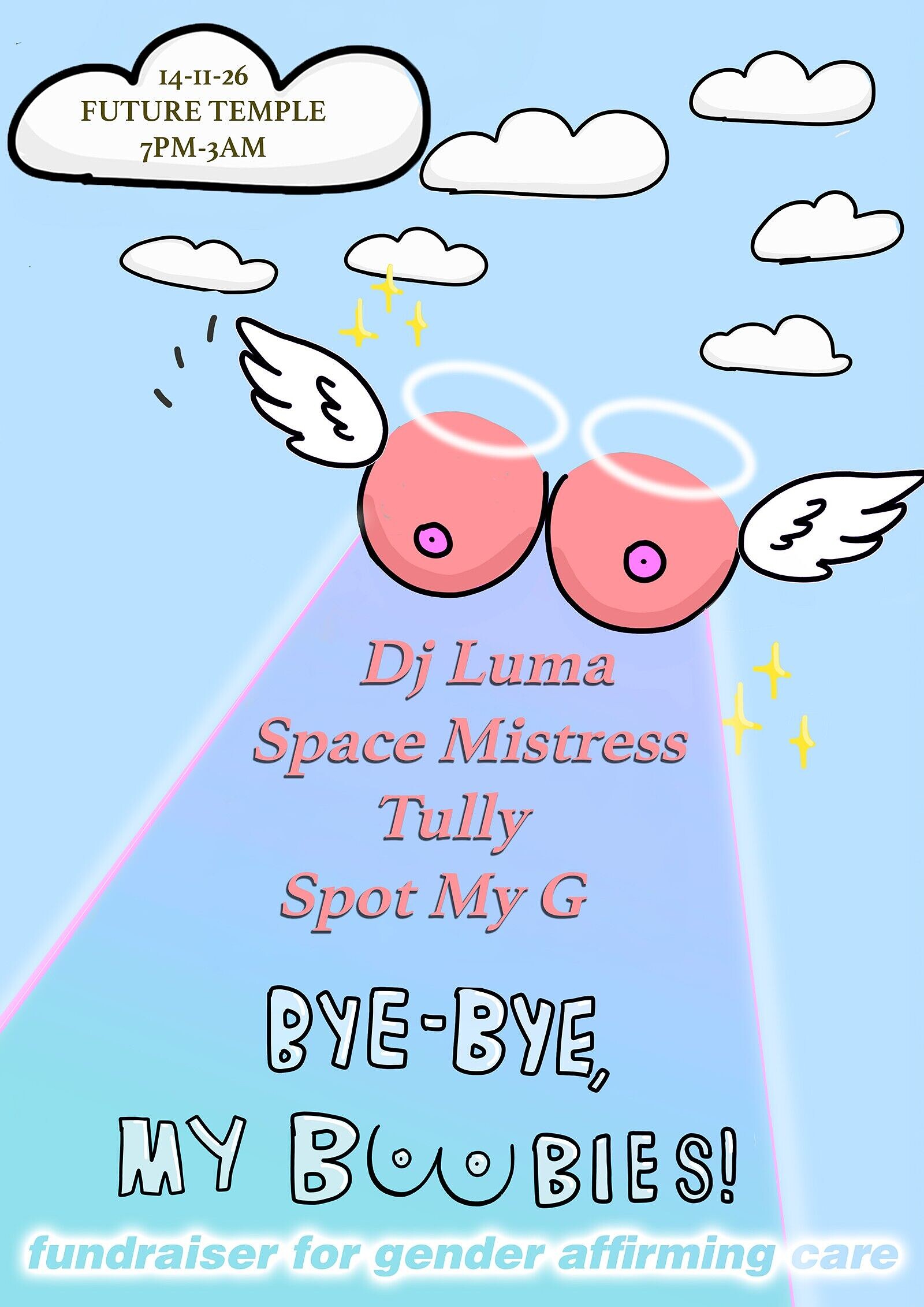 BYE-BYE, MY BOOBIES