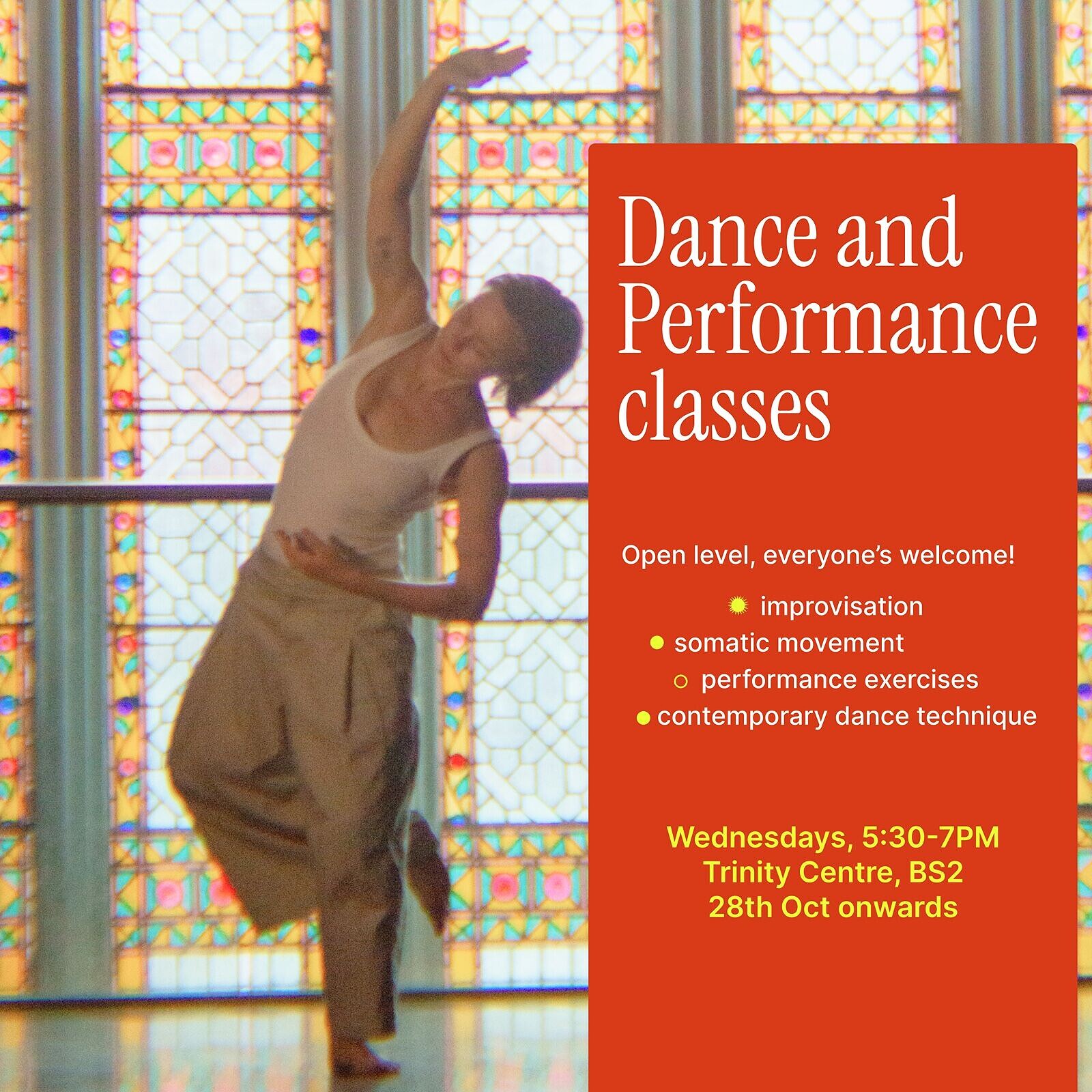 Dance and Performance Class at The Trinity Centre