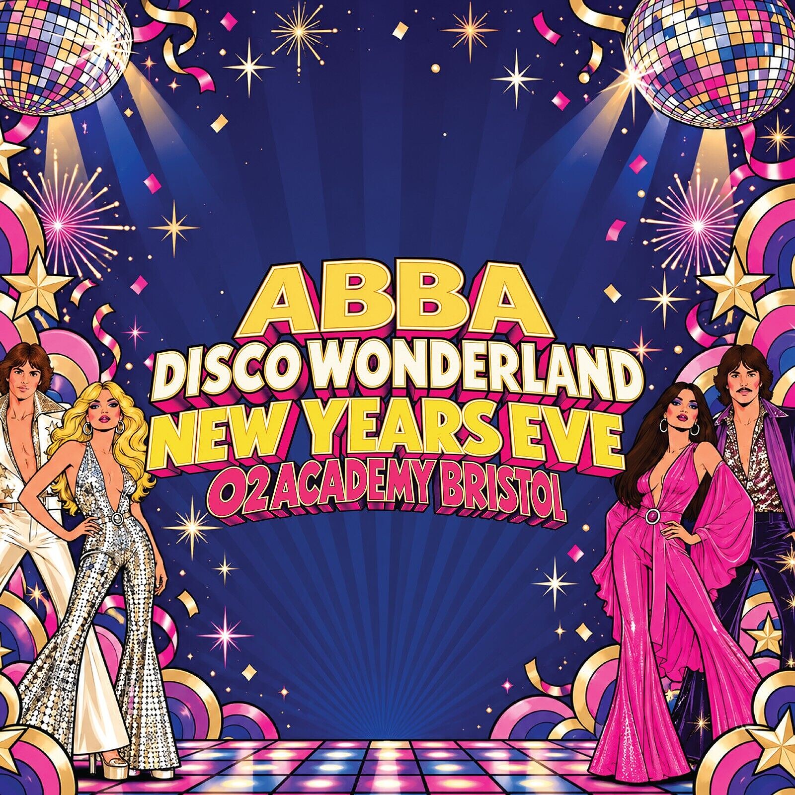 ABBA DISCO WONDERLAND: NEW YEAR’S EVE at O2 Academy