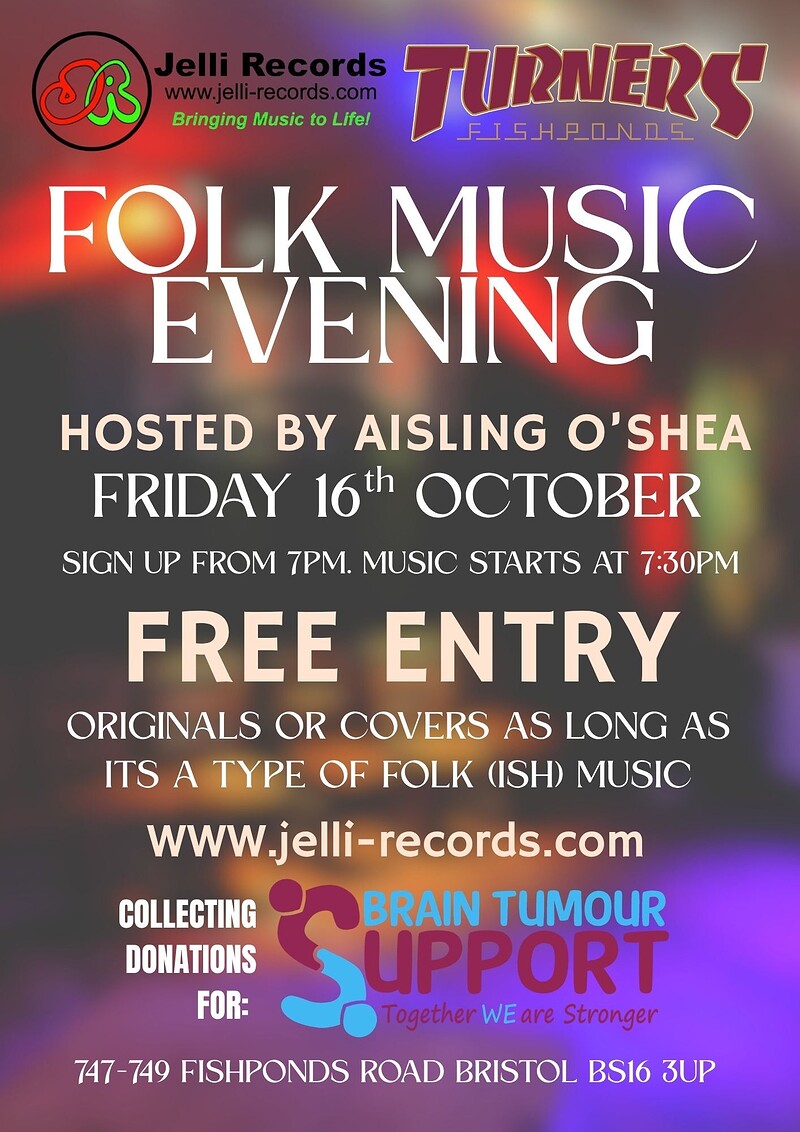 Folk Music Open Mic at Turners Fishponds