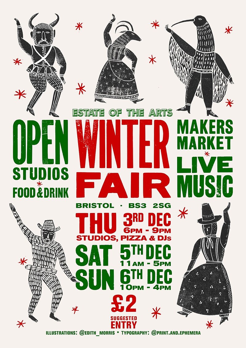Winter Fair: Open Studios & Xmas Market at Estate of the Arts