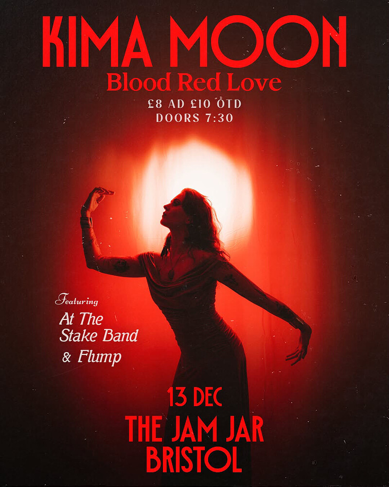 KIMA MOON, Blood Red Love Single Release Party at The Jam Jar