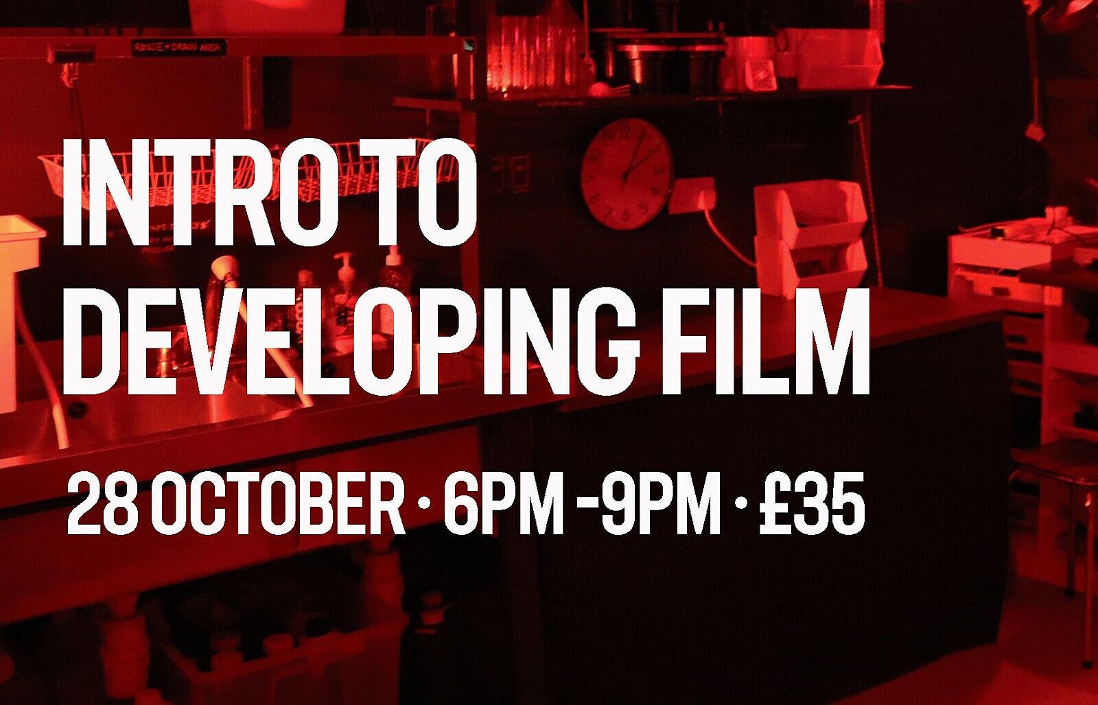 Intro to Developing Film Workshop at KIT FORM