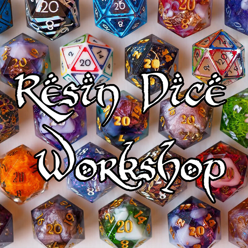Resin Dice Making Workshop at Wiper and True Brewery & Taproom