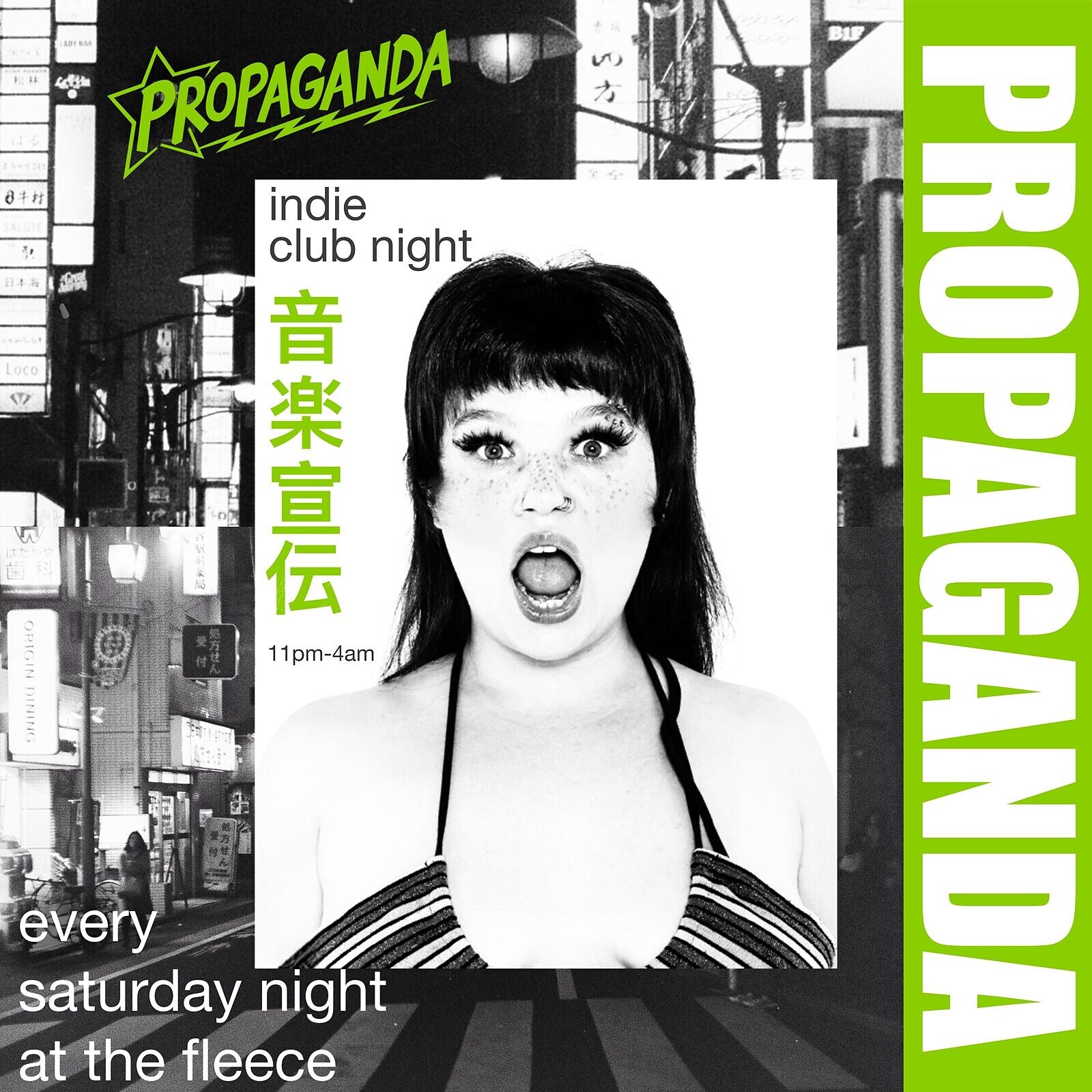 PROPAGANDA • indie club night • at The Fleece