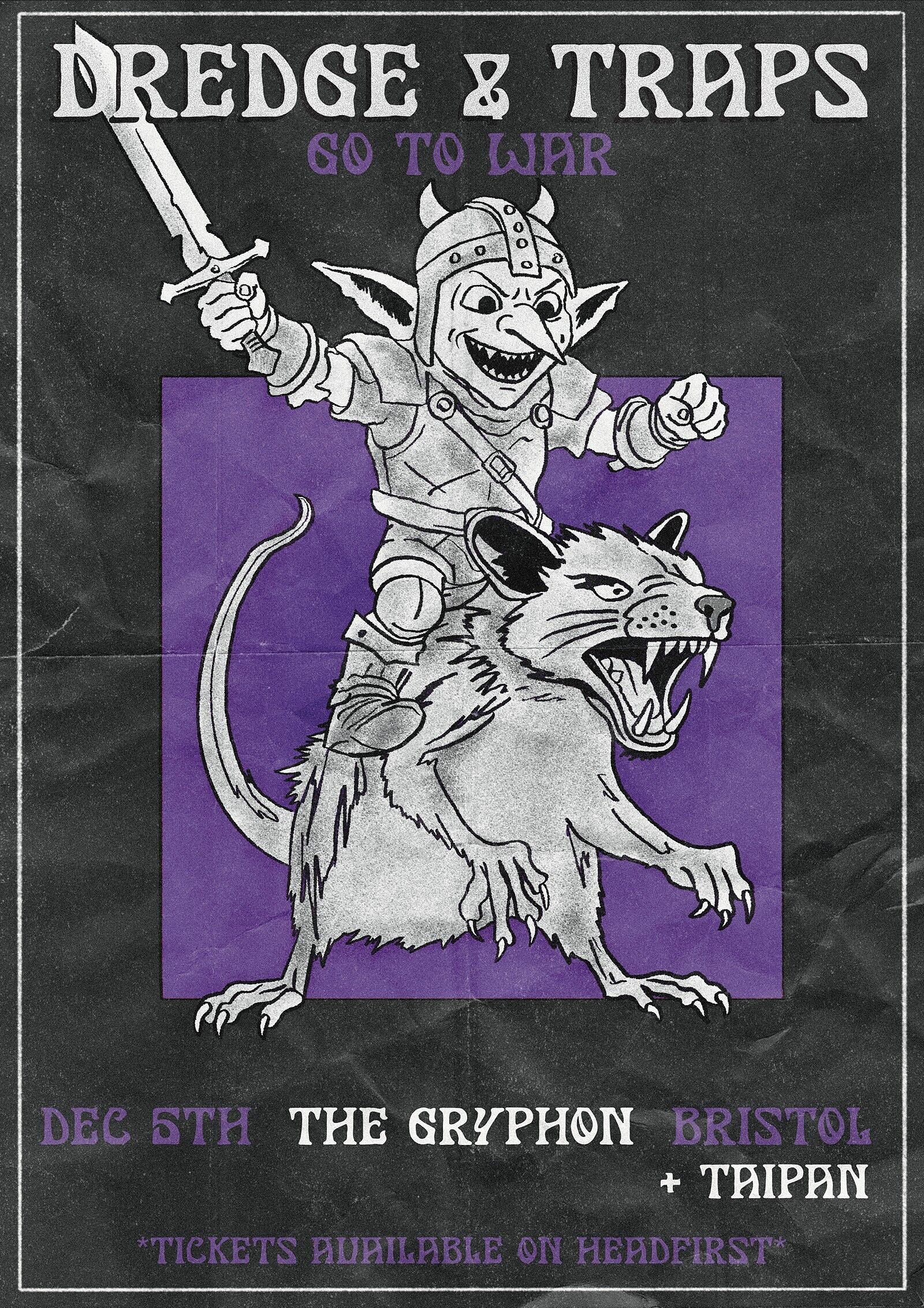 Dredge & Traps 'Go to War' Tour at The Gryphon