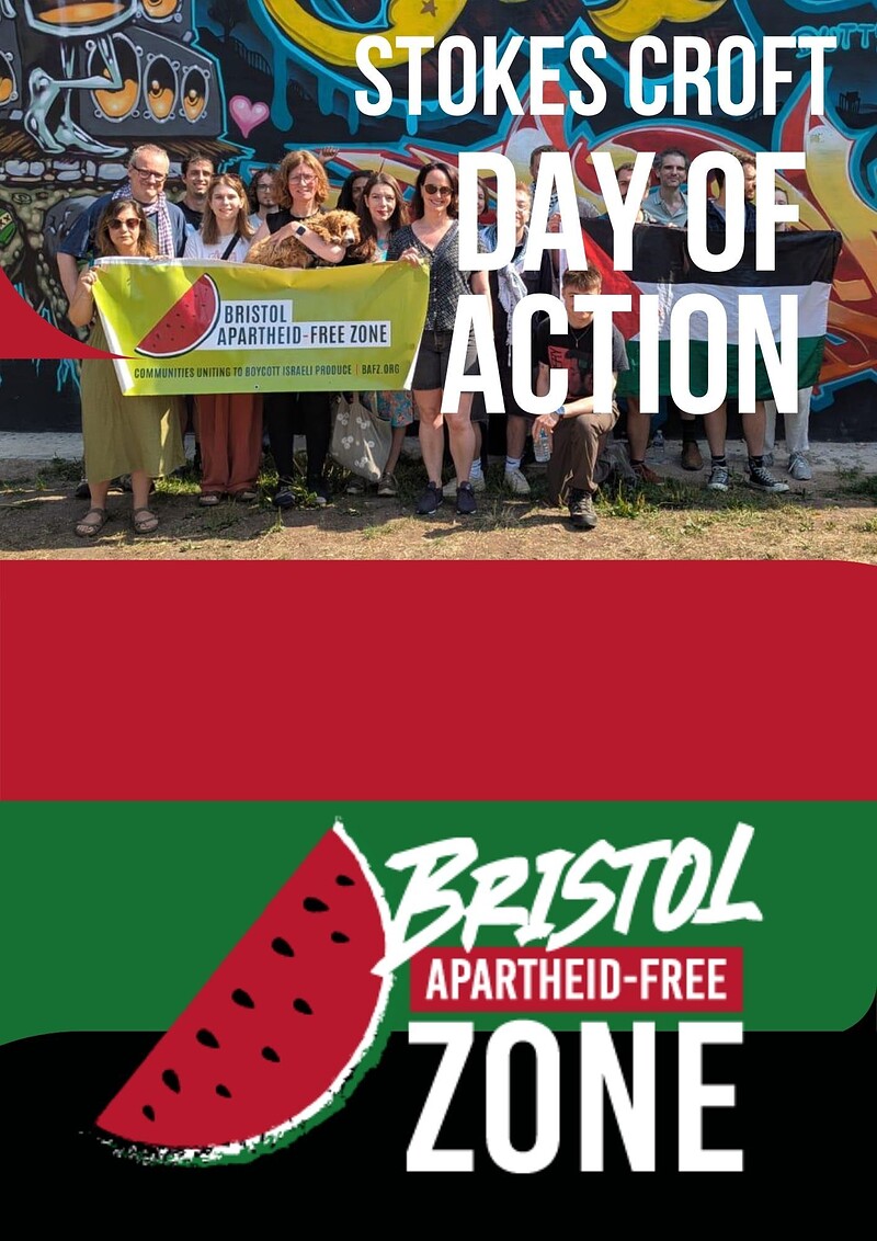 Bristol Apartheid-Free Zone: Stokes Croft Day of Action at Cafe Kino