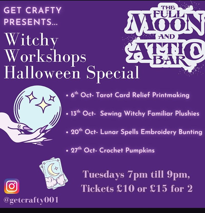 Get Crafty at The Full Moon & Attic Bar