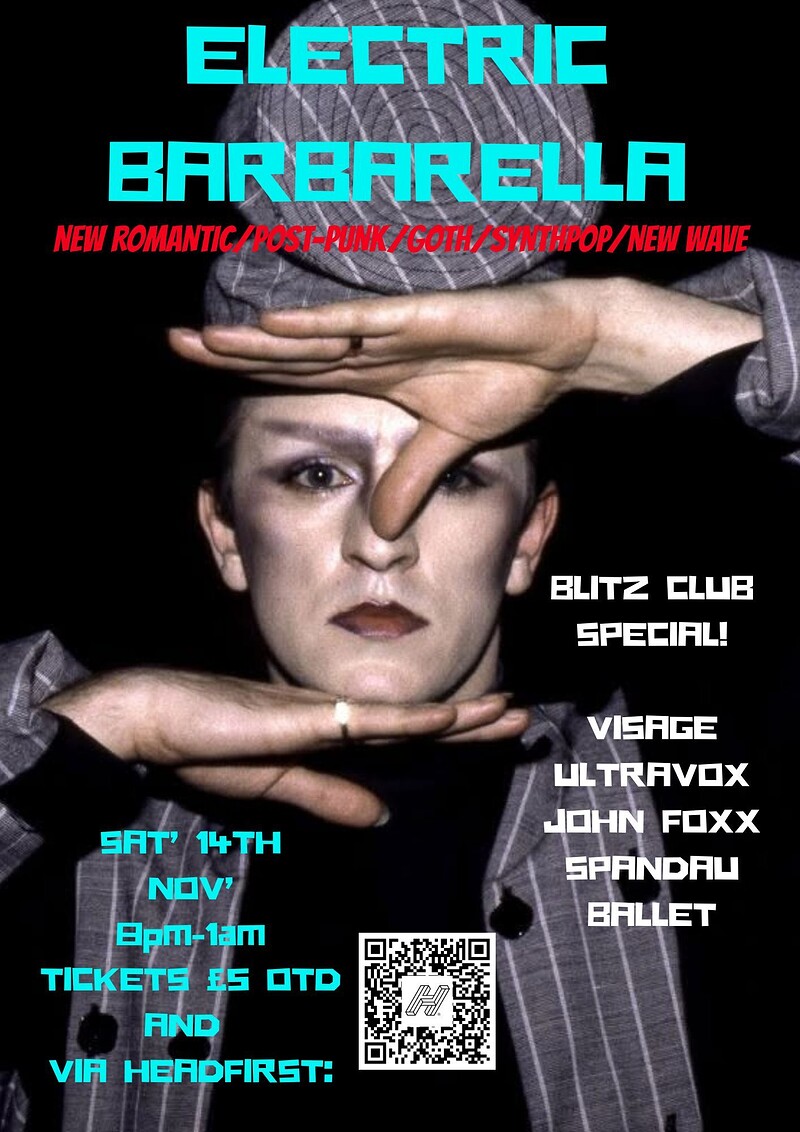 Electric Barbarella-Blitz Club Special at Zed Alley