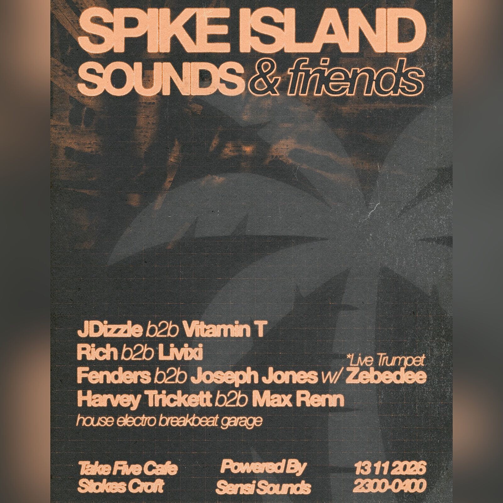Spike Island Sounds & Friends at Take Five Cafe