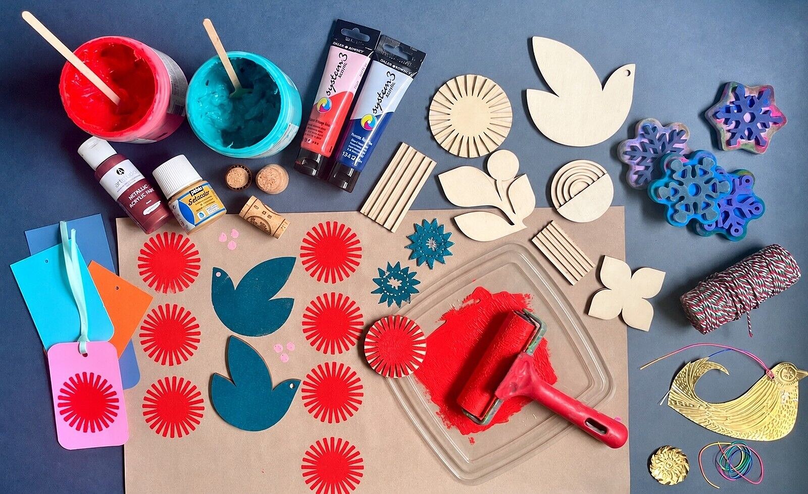 A Handmade Christmas: Festive Printmaking and Brass Decorations at Arnolfini