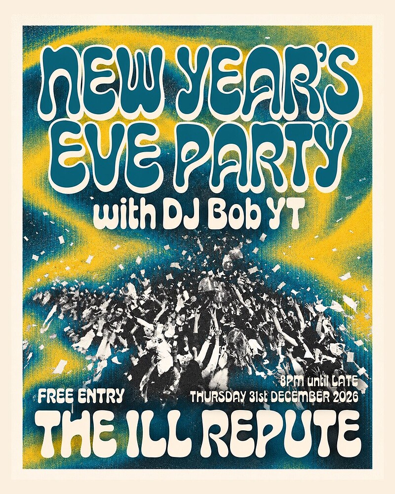 New Year’s Eve Party with DJ Bob YT at The Ill Repute