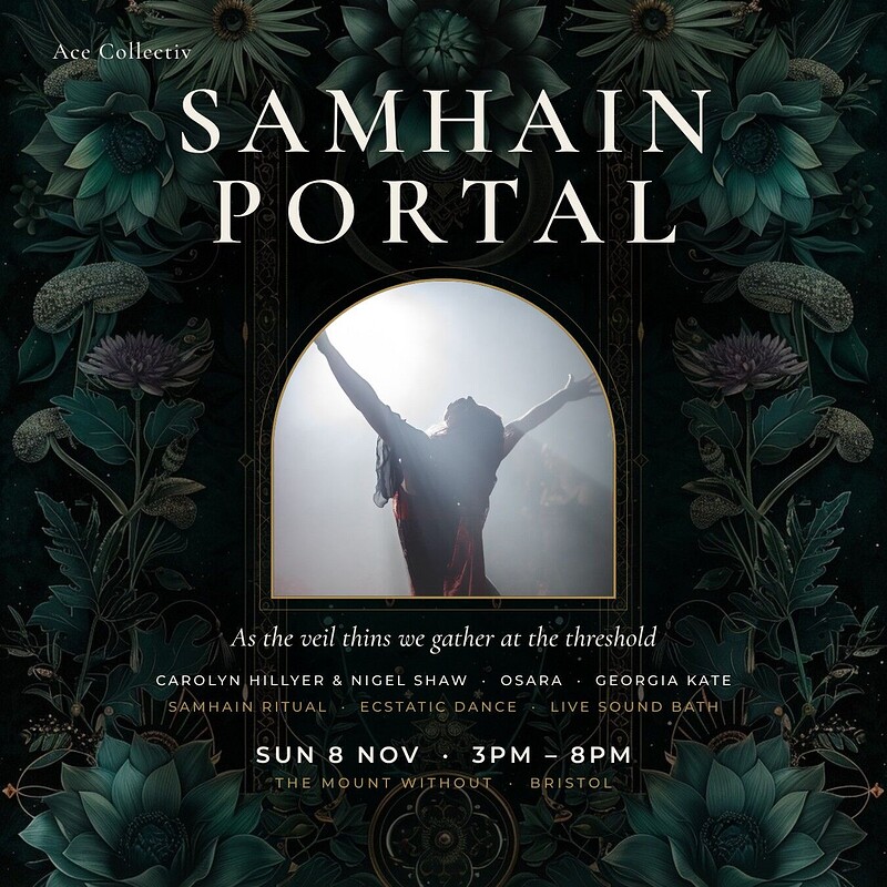 Samhain Portal: Ecstatic Dance, Ancestor Ritual & Sound Bath at The Mount Without
