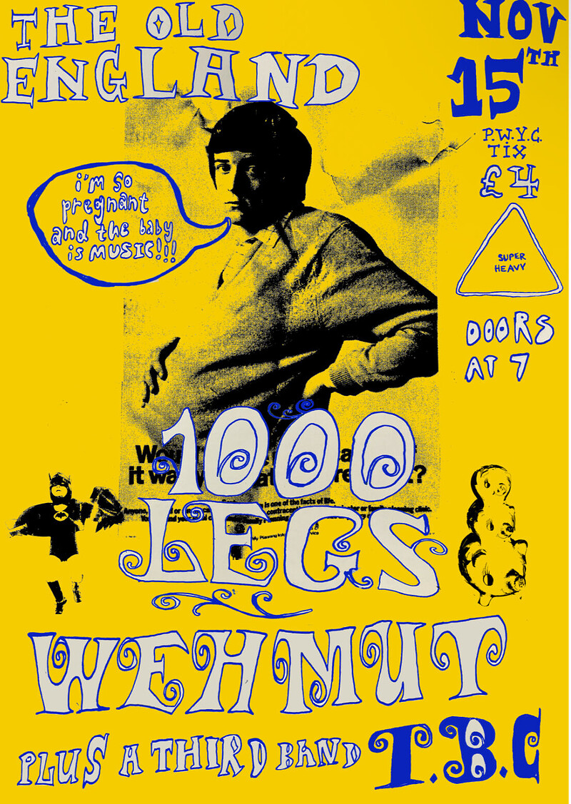 1000 legs + Wehmut at The Old England Pub