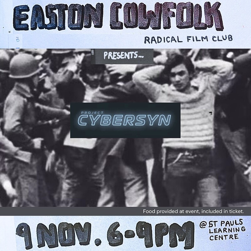 Who Controls Tech? Project Cybersyn & The Politics of Infrastructure at St Pauls Commmunity Centre