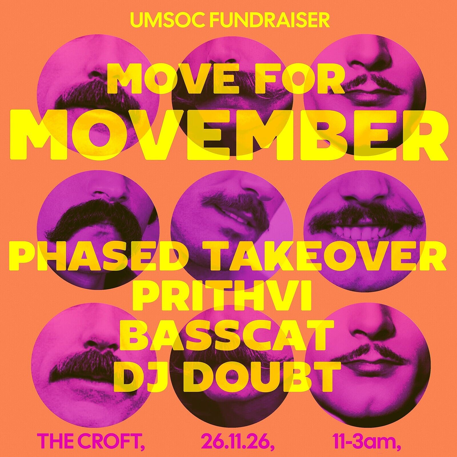 Move For Movember at The Croft