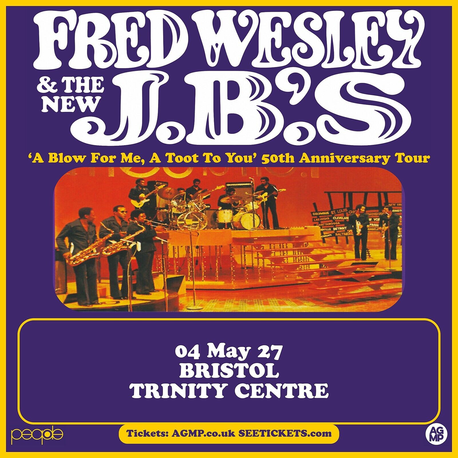 Fred Wesley & The New JB’s at The Trinity Centre