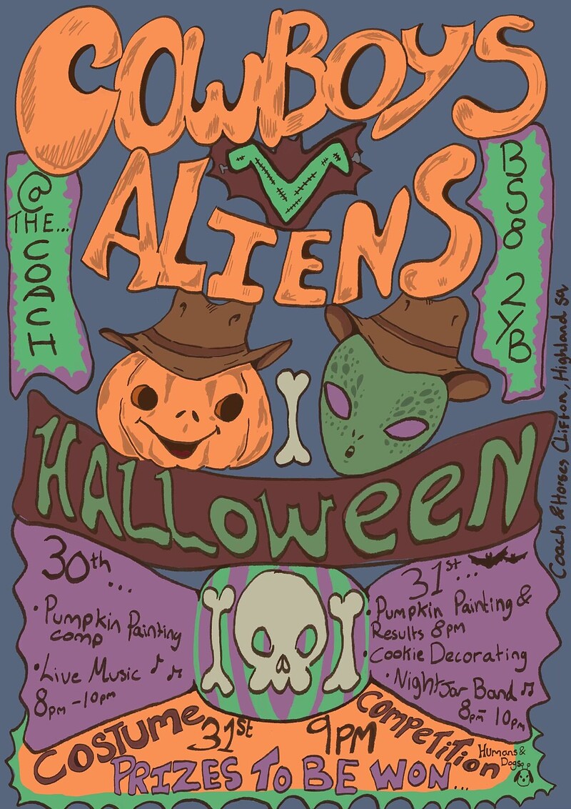 HALLOWEEN AT THE COACH & HORSES, CLIFTON at Coach and horses Clifton