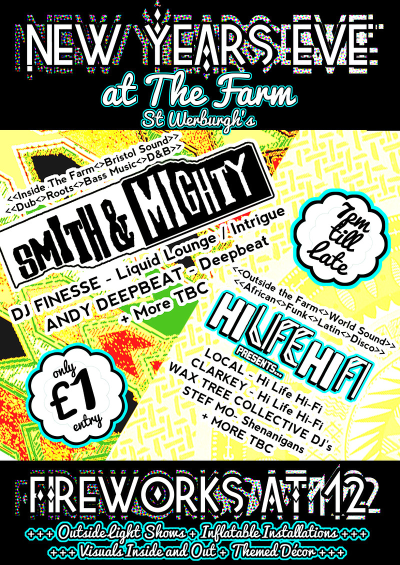 New Years Eve at The Farm, St Werburgh&#039;s!