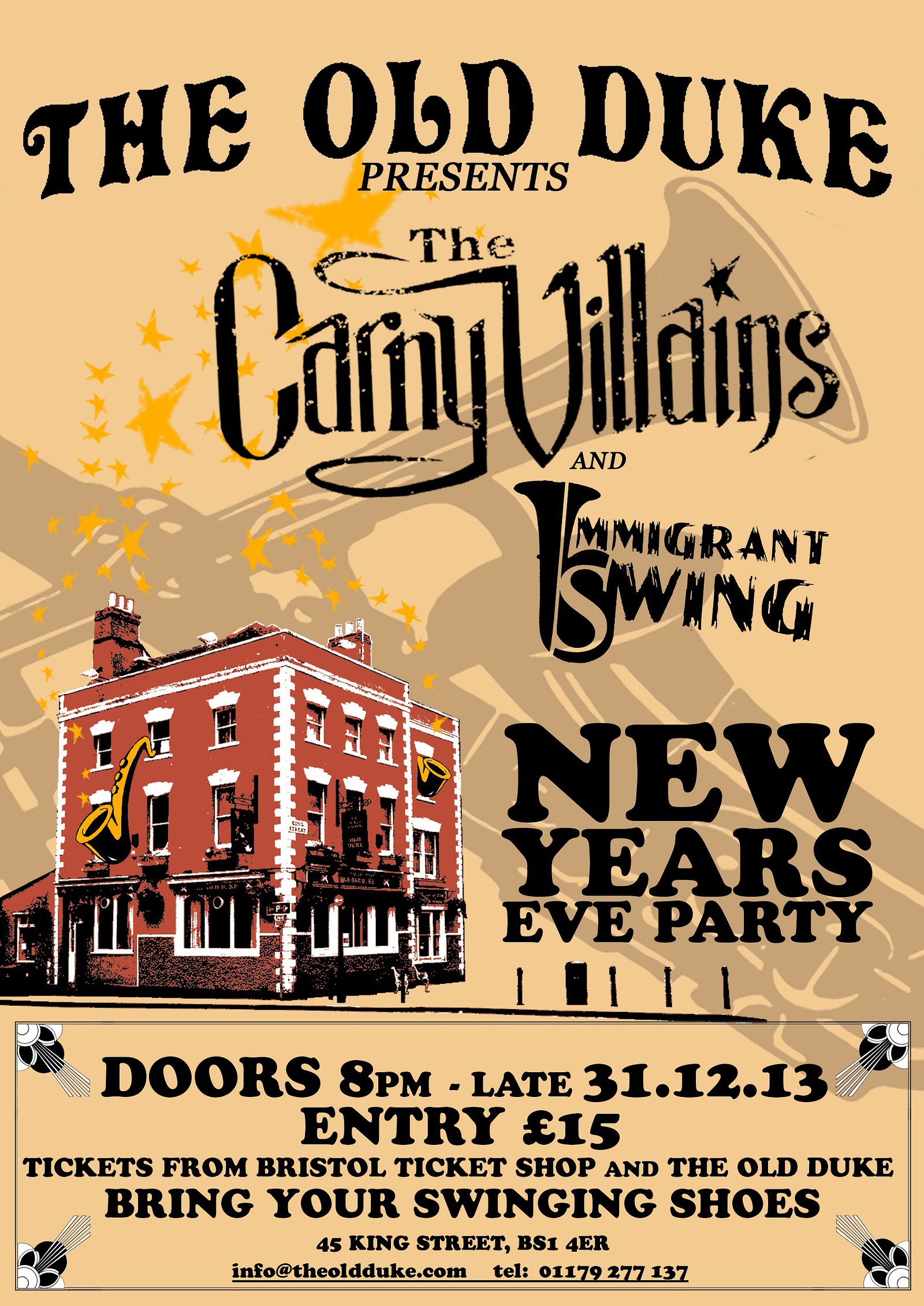 The Carnyvillains@the Old Duke at The Old Duke