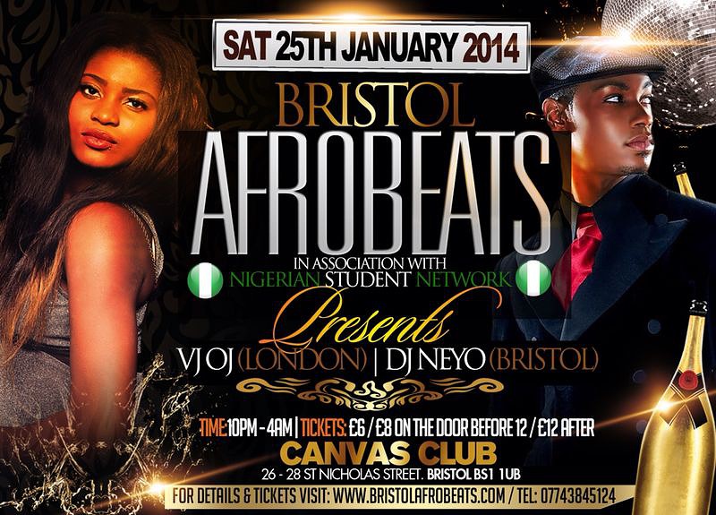 Bristol Afrobeats at Canvas Club