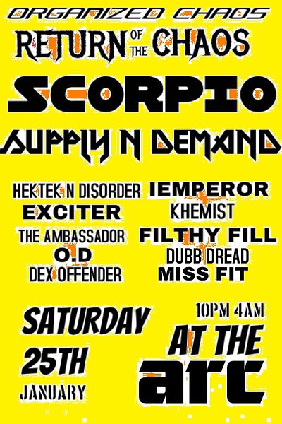 Organized Chaos ~scorpio.. at Arc