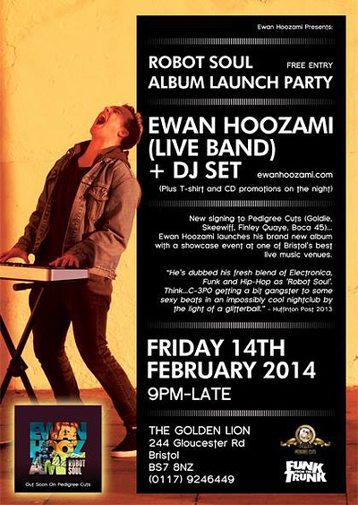 Ewan Hoozami Album Launch at The Golden Lion