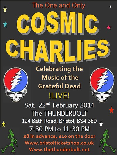 The Cosmic Charlies at The Thunderbolt
