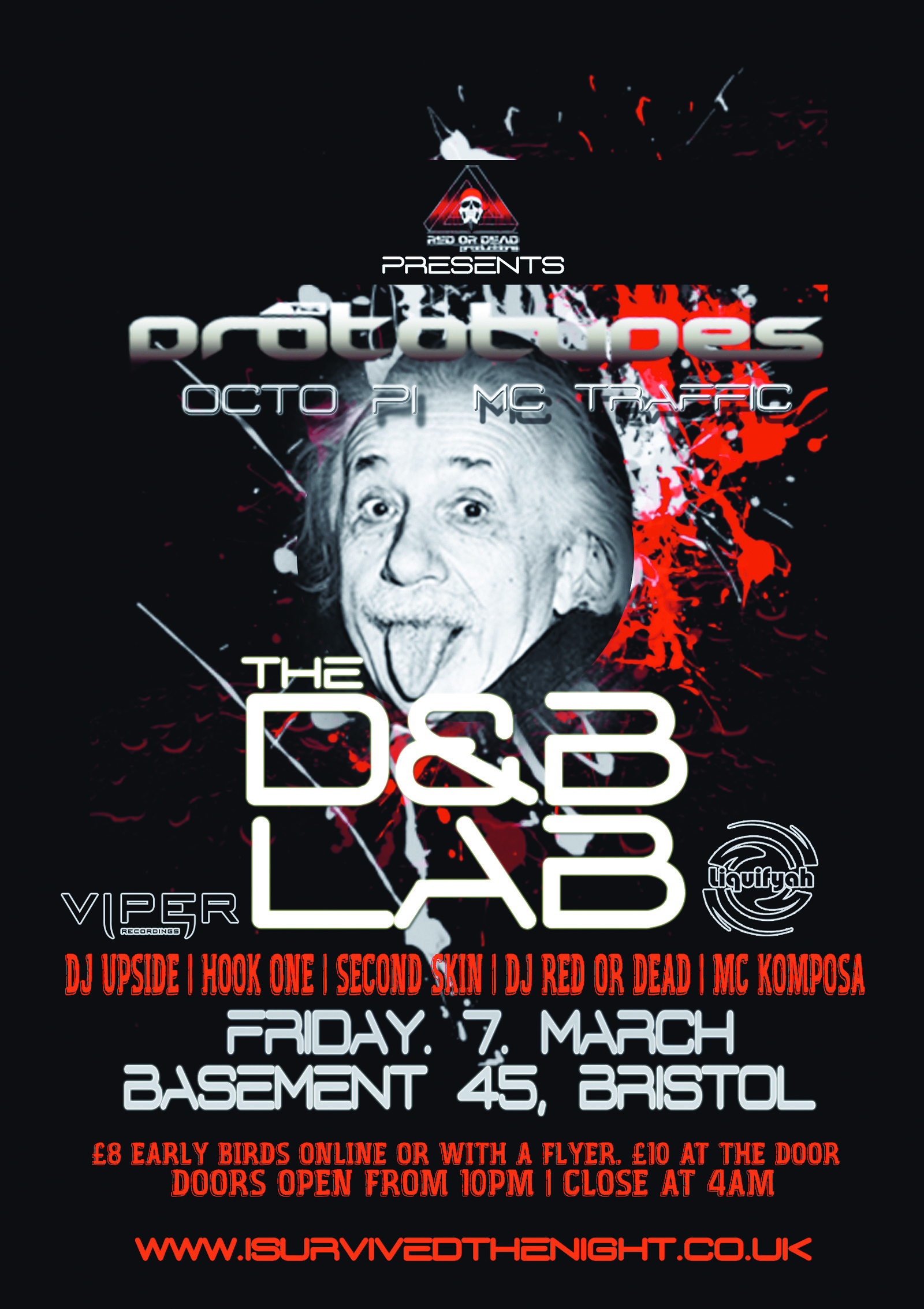 The Prototypes @ The D&b Lab at Basement 45, Bristol