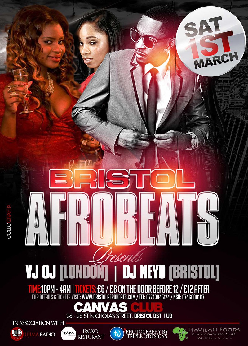 Bristol Afrobeats at Canvas Club