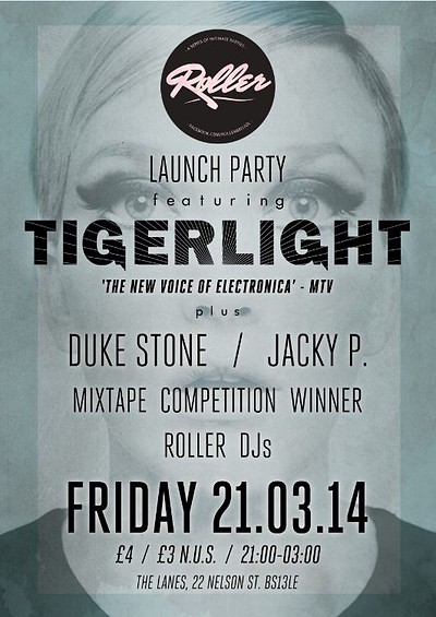 Roller Presents: Tigerlight at The Lanes