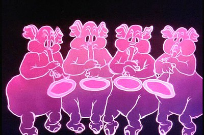 Pink Elephants at The Gallimaufry