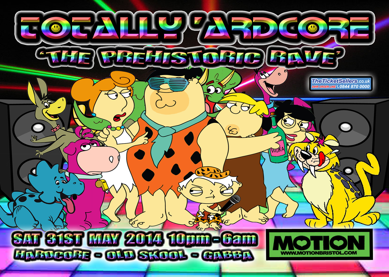 Totally'ardcore at Motion