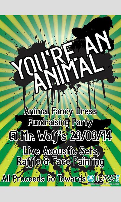 You're An Animal at Mr Wolfs