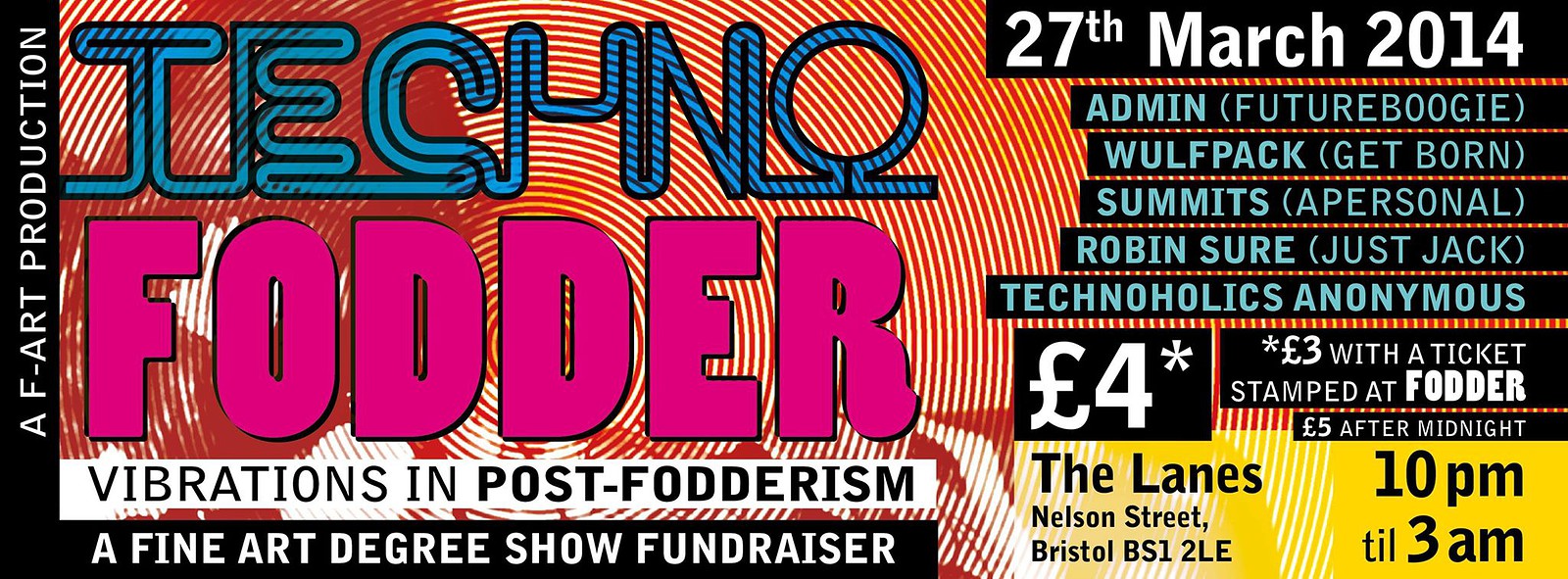 Techno Fodder at The Lanes