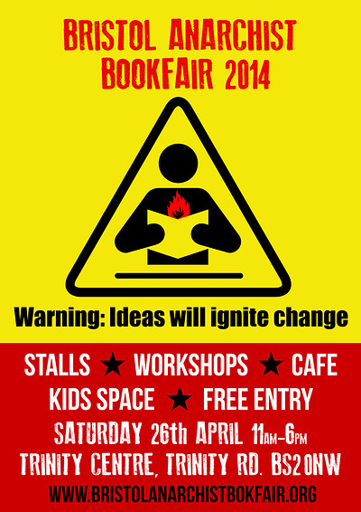 Bristol Anarchist Bookfair at Trinity Centre