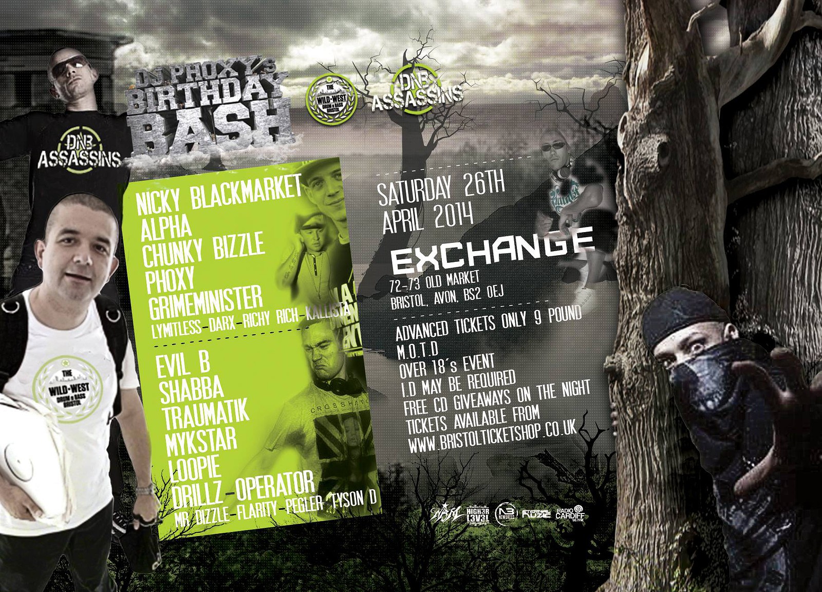 The Wild West Drum N Bass at The Exchange Bristol
