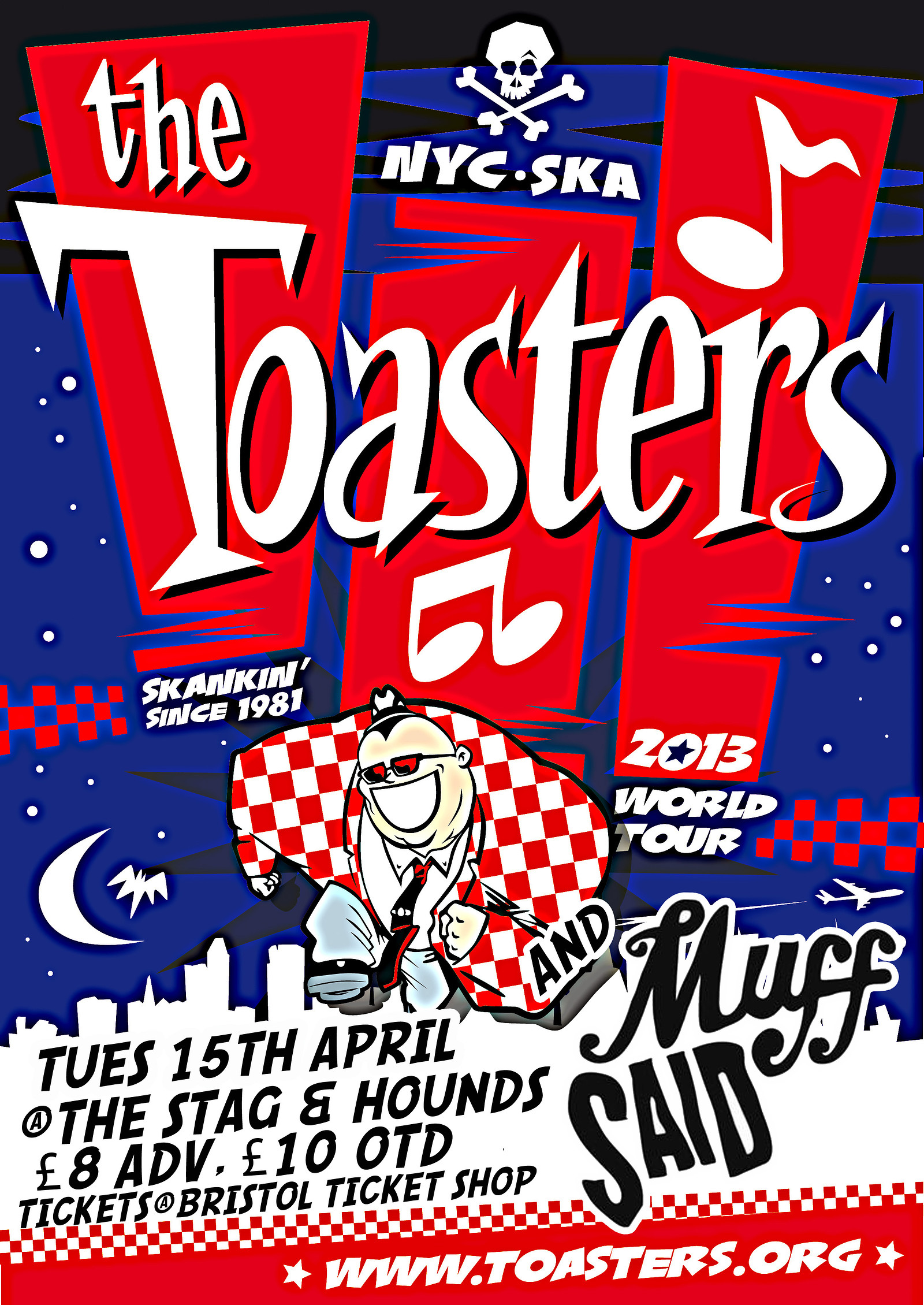 The Toasters at Stag And Hounds