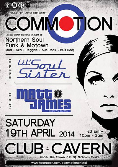 Commotion Bristol at Club Cavern, The Crown