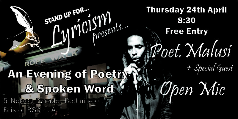 Stand Up For Lyricism at The Rope Walk