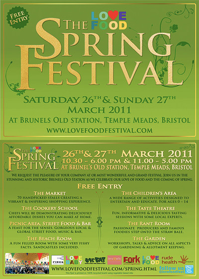 The Love Food Spring Festival at Brunel&#039;s Old Station