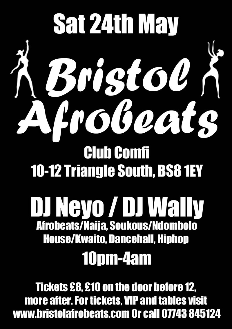 Bristol Afrobeats at Club Comfi