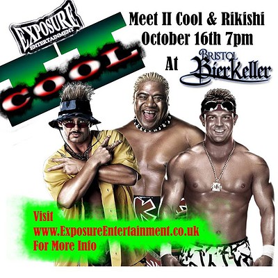 Meet Wwes Too Cool And Rikishi at Bristol Bierkeller