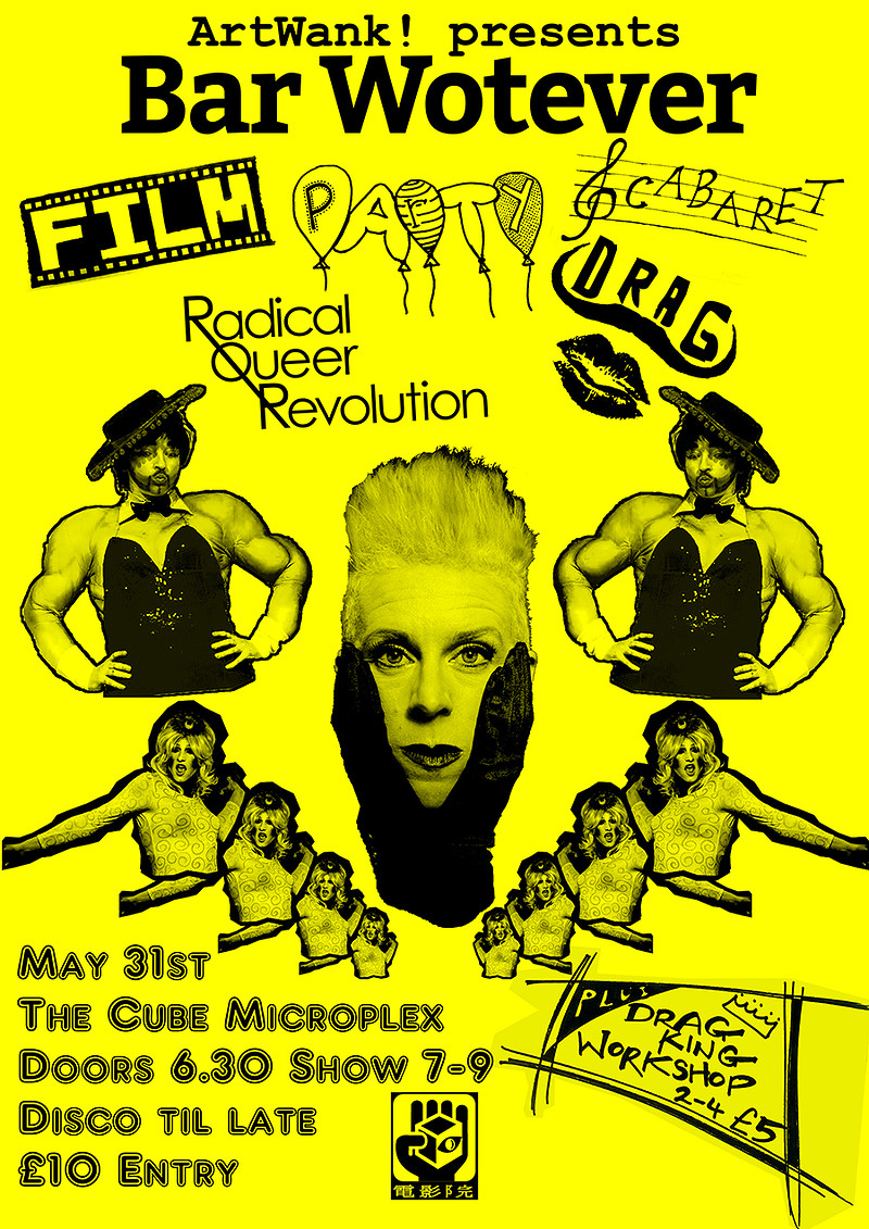 Artwank Presents Bar Wotever at The Cube Microplex