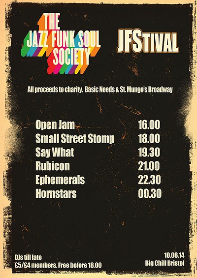 Jfstival at Big Chill Bar, Bristol
