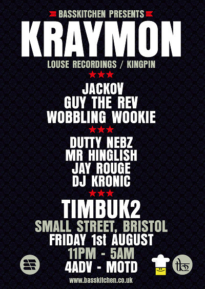 Bass Kitchen Presents Kraymon at Timbuk2